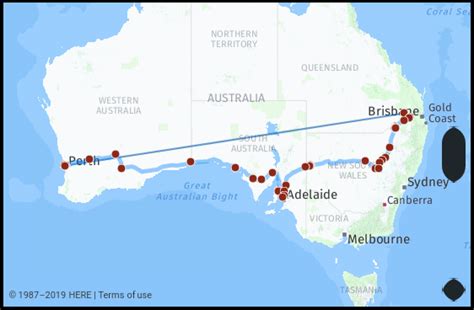 sydney to perth distance|Distance Perth → Sydney